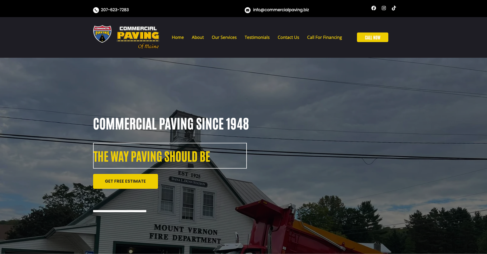 Commercial Paving Of Maine